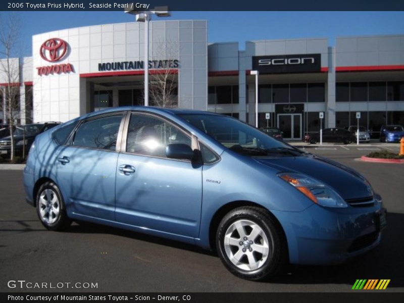 Seaside Pearl / Gray 2006 Toyota Prius Hybrid