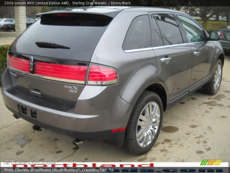 Sterling Grey Metallic / Ebony Black 2009 Lincoln MKX Limited Edition AWD