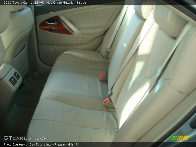 Aloe Green Metallic / Bisque 2010 Toyota Camry XLE V6