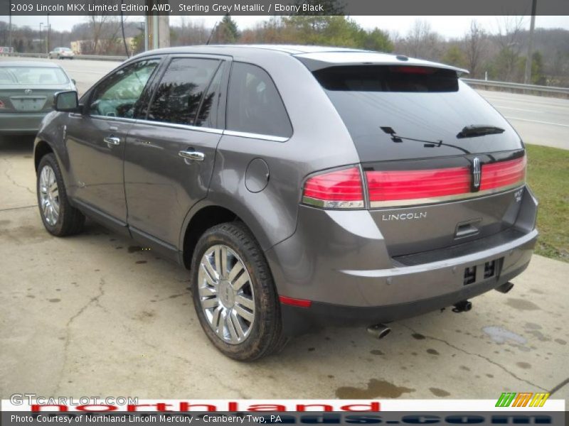 Sterling Grey Metallic / Ebony Black 2009 Lincoln MKX Limited Edition AWD