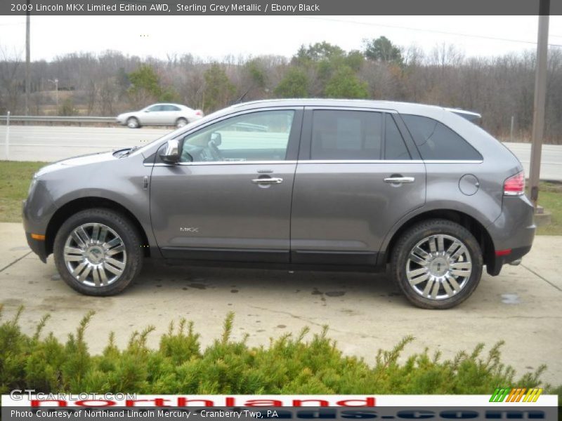 Sterling Grey Metallic / Ebony Black 2009 Lincoln MKX Limited Edition AWD