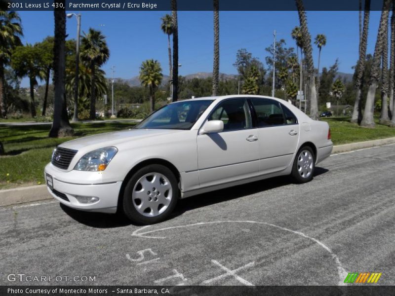 Parchment Crystal / Ecru Beige 2001 Lexus LS 430