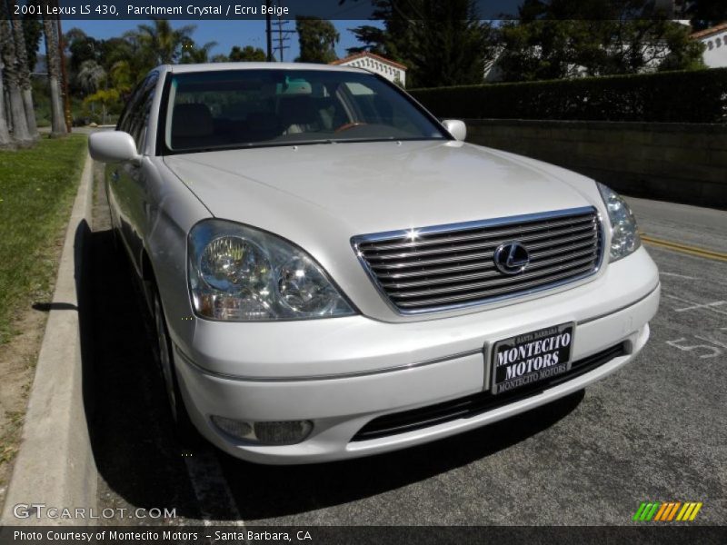 Parchment Crystal / Ecru Beige 2001 Lexus LS 430