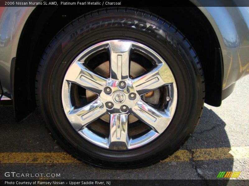 Platinum Pearl Metallic / Charcoal 2006 Nissan Murano SL AWD