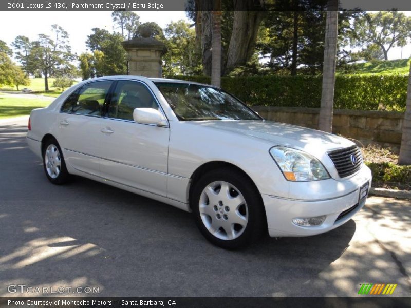 Parchment Crystal / Ecru Beige 2001 Lexus LS 430