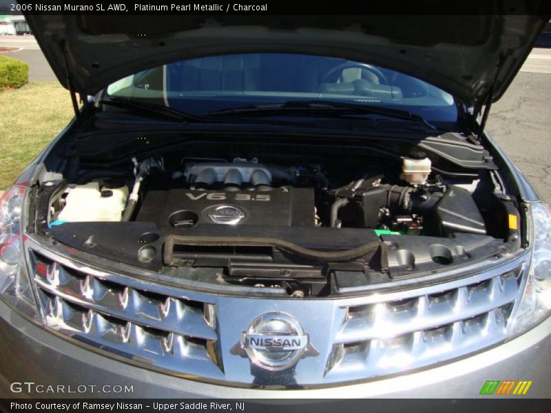 Platinum Pearl Metallic / Charcoal 2006 Nissan Murano SL AWD
