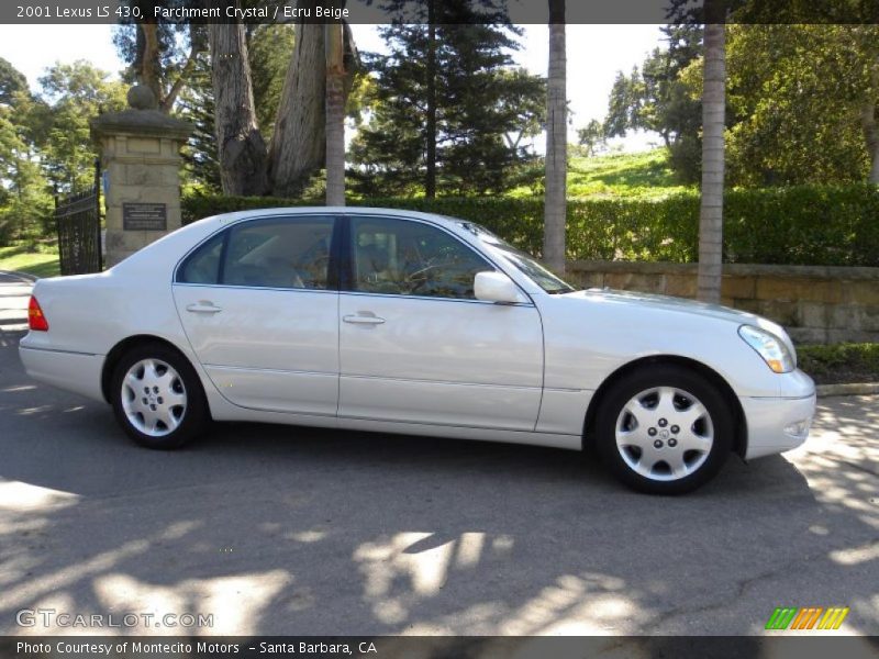 Parchment Crystal / Ecru Beige 2001 Lexus LS 430