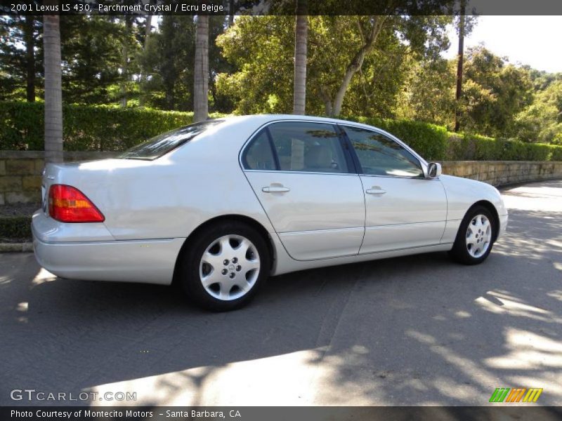 Parchment Crystal / Ecru Beige 2001 Lexus LS 430