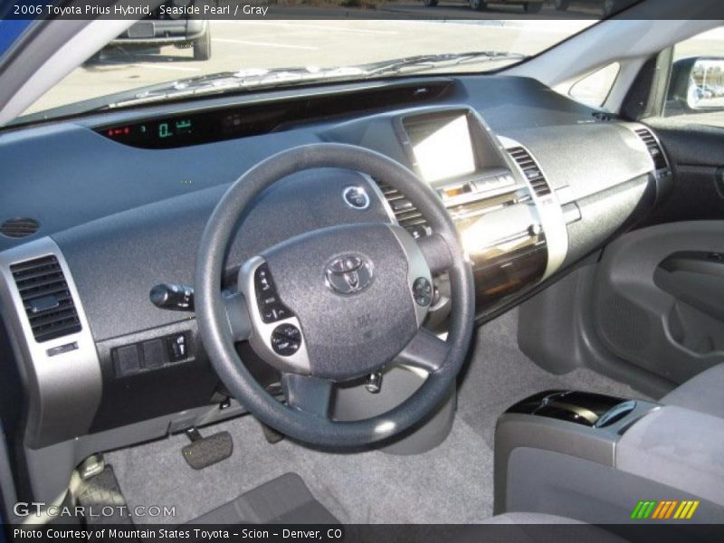 Seaside Pearl / Gray 2006 Toyota Prius Hybrid