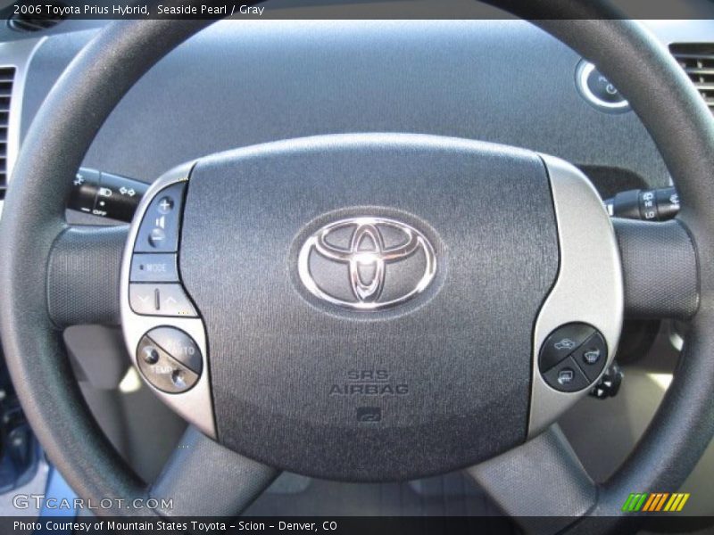 Seaside Pearl / Gray 2006 Toyota Prius Hybrid