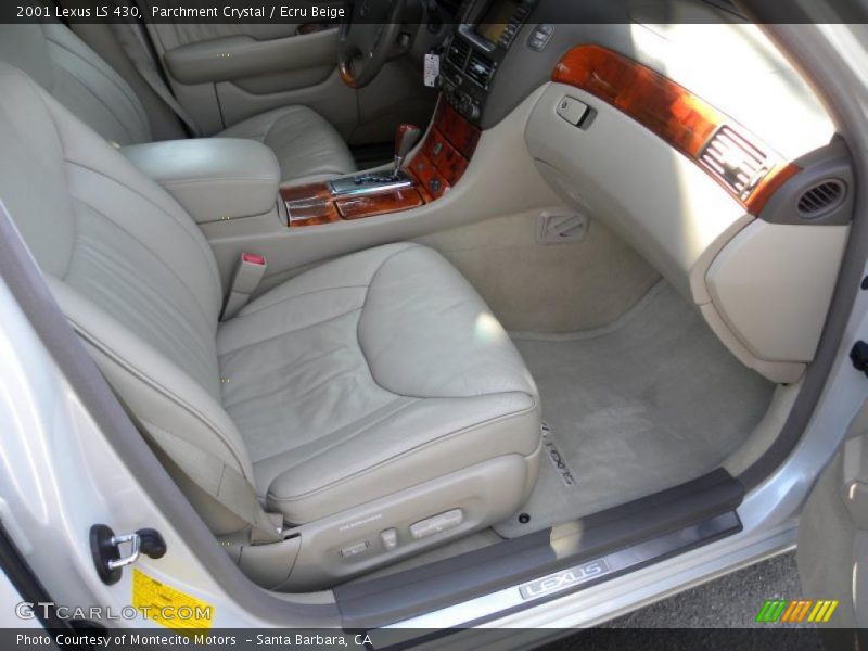 Parchment Crystal / Ecru Beige 2001 Lexus LS 430