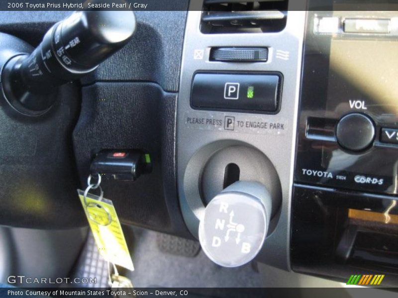 Seaside Pearl / Gray 2006 Toyota Prius Hybrid