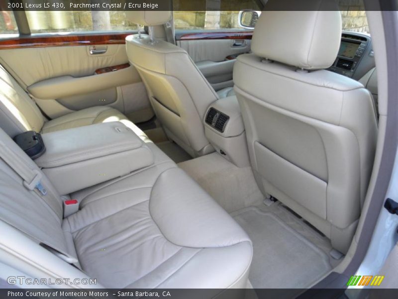 Parchment Crystal / Ecru Beige 2001 Lexus LS 430
