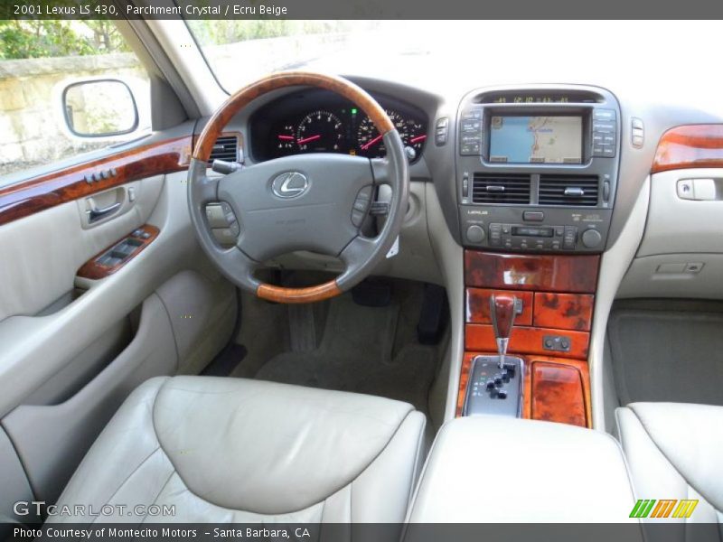 Parchment Crystal / Ecru Beige 2001 Lexus LS 430