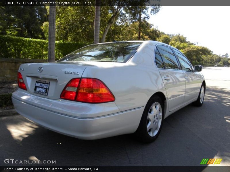 Parchment Crystal / Ecru Beige 2001 Lexus LS 430