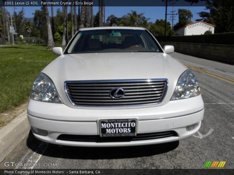 Parchment Crystal / Ecru Beige 2001 Lexus LS 430