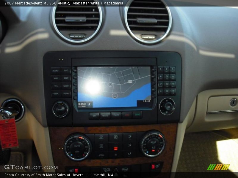 Alabaster White / Macadamia 2007 Mercedes-Benz ML 350 4Matic