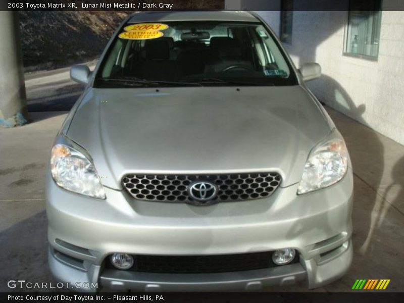 Lunar Mist Metallic / Dark Gray 2003 Toyota Matrix XR