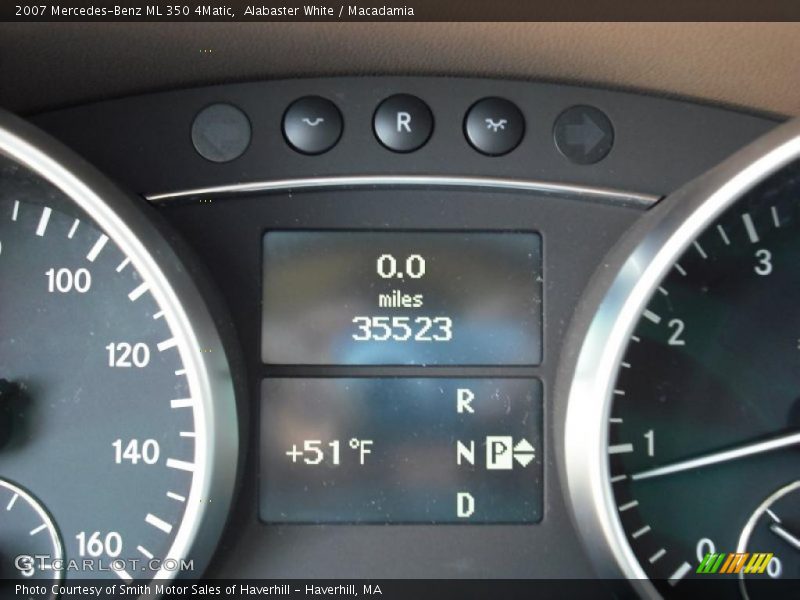 Alabaster White / Macadamia 2007 Mercedes-Benz ML 350 4Matic