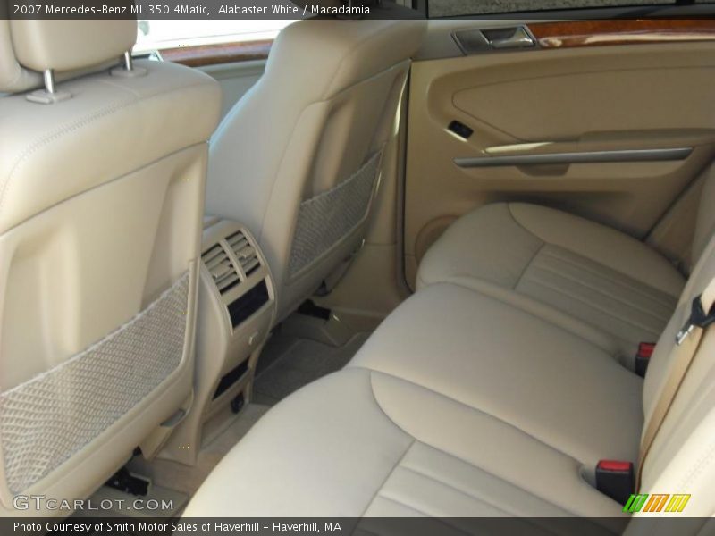 Alabaster White / Macadamia 2007 Mercedes-Benz ML 350 4Matic