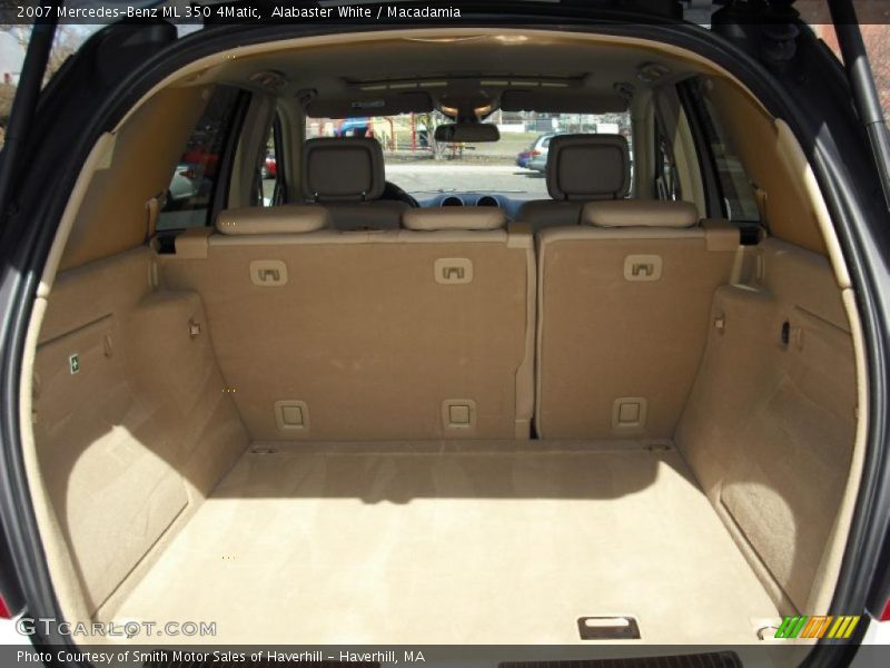 Alabaster White / Macadamia 2007 Mercedes-Benz ML 350 4Matic