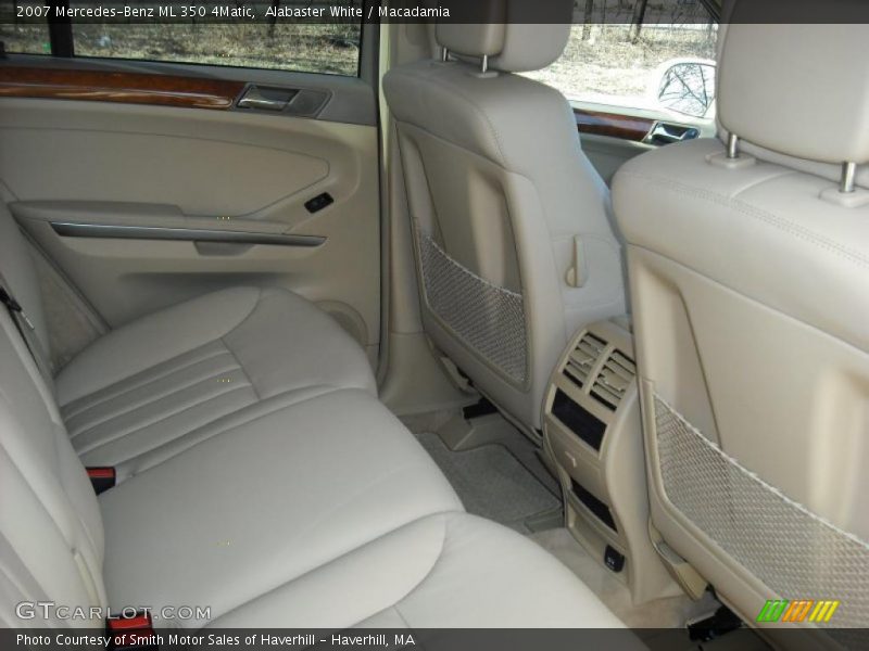 Alabaster White / Macadamia 2007 Mercedes-Benz ML 350 4Matic