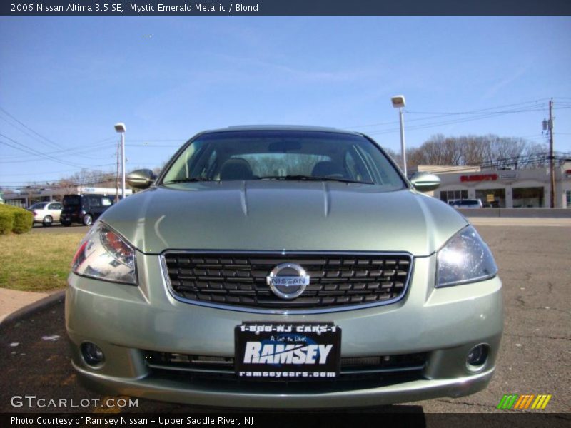 Mystic Emerald Metallic / Blond 2006 Nissan Altima 3.5 SE