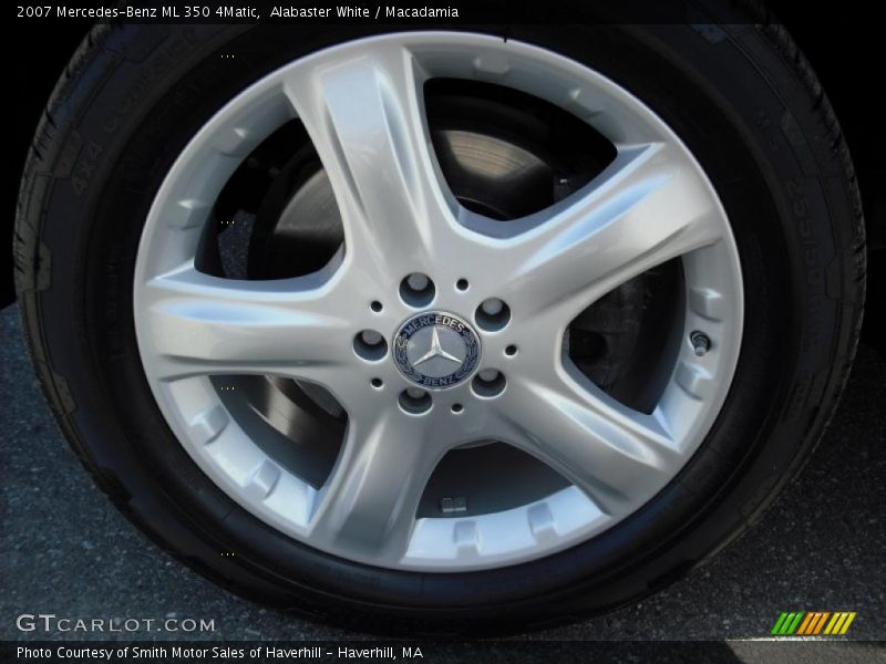 Alabaster White / Macadamia 2007 Mercedes-Benz ML 350 4Matic