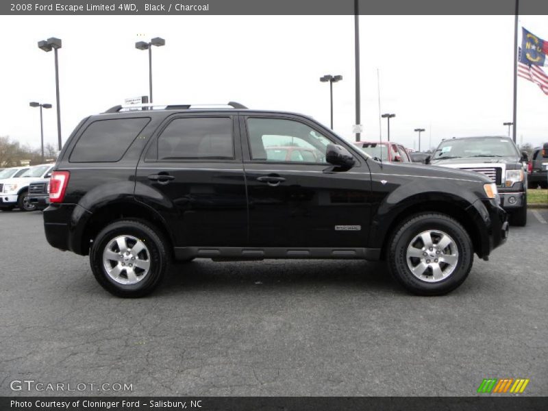 Black / Charcoal 2008 Ford Escape Limited 4WD