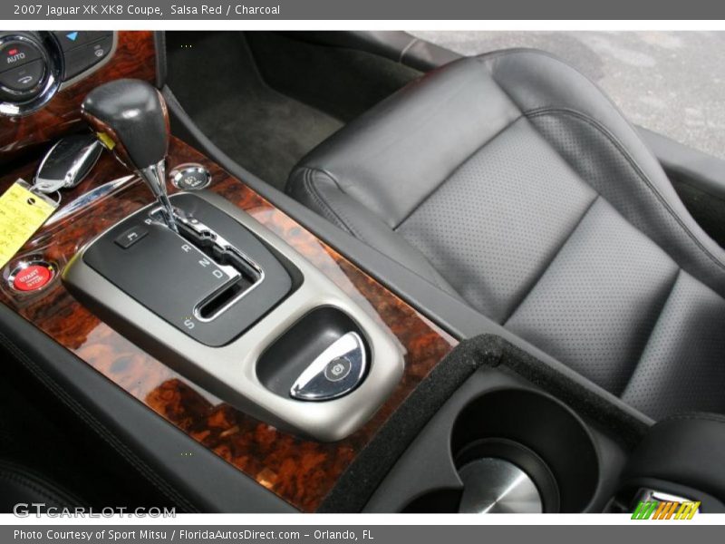 Salsa Red / Charcoal 2007 Jaguar XK XK8 Coupe