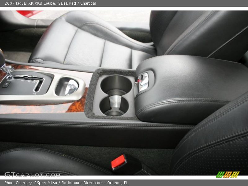 Salsa Red / Charcoal 2007 Jaguar XK XK8 Coupe