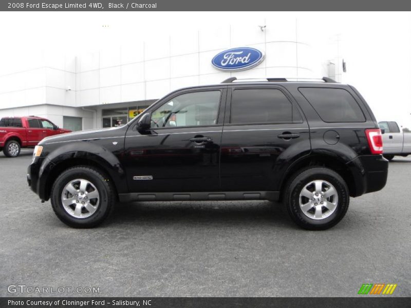 Black / Charcoal 2008 Ford Escape Limited 4WD