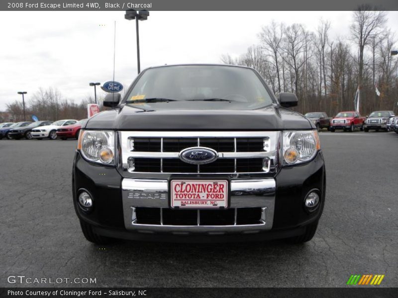 Black / Charcoal 2008 Ford Escape Limited 4WD