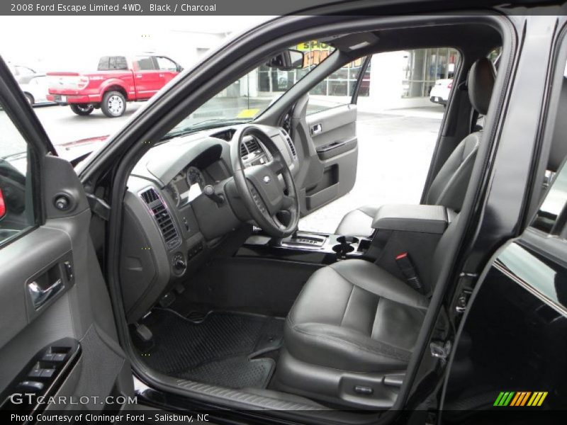 Black / Charcoal 2008 Ford Escape Limited 4WD