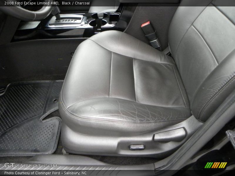 Black / Charcoal 2008 Ford Escape Limited 4WD