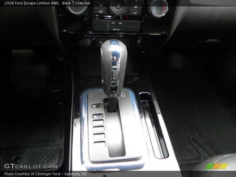 Black / Charcoal 2008 Ford Escape Limited 4WD
