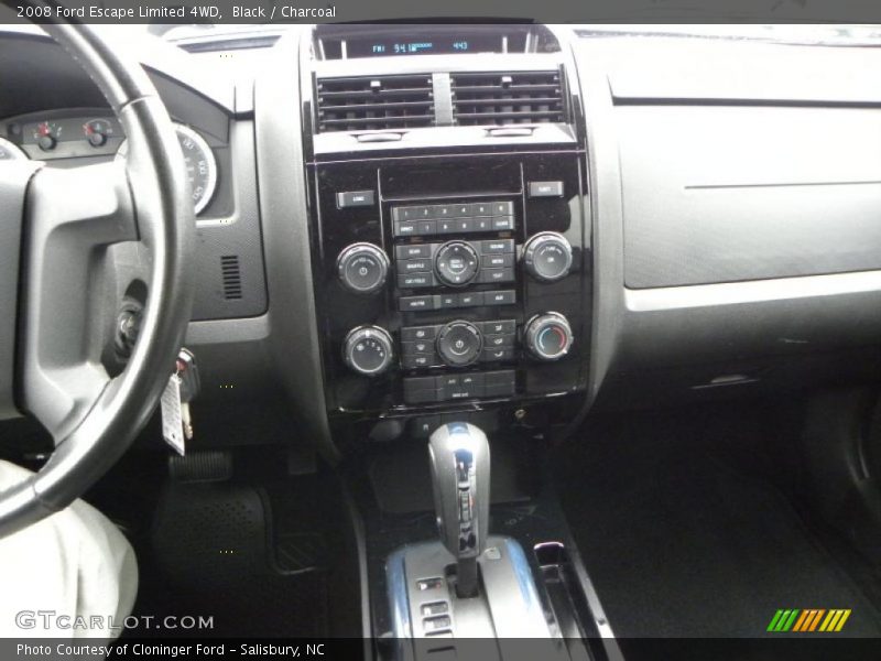 Black / Charcoal 2008 Ford Escape Limited 4WD