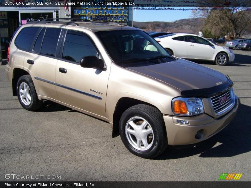 Sand Beige Metallic / Light Tan/Ebony Black 2006 GMC Envoy SLE 4x4
