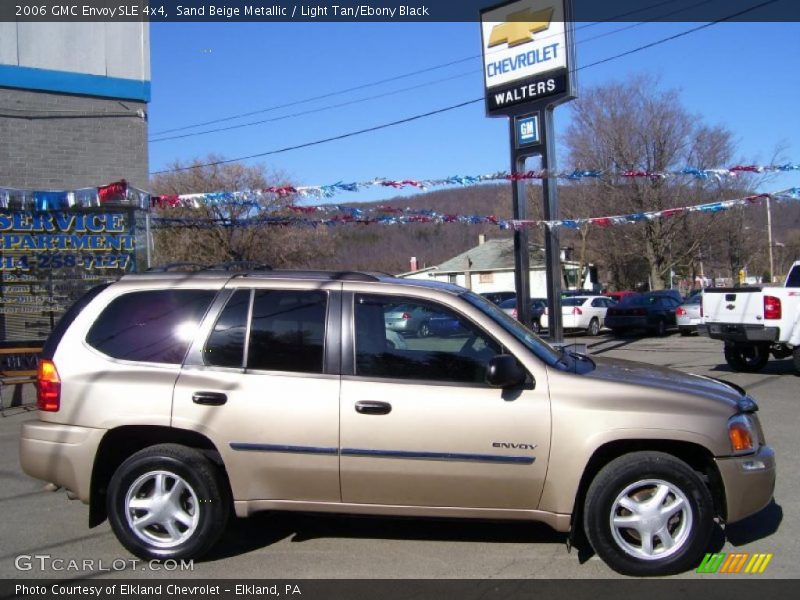 Sand Beige Metallic / Light Tan/Ebony Black 2006 GMC Envoy SLE 4x4