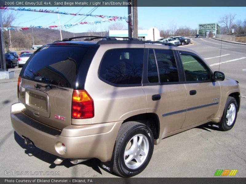 Sand Beige Metallic / Light Tan/Ebony Black 2006 GMC Envoy SLE 4x4