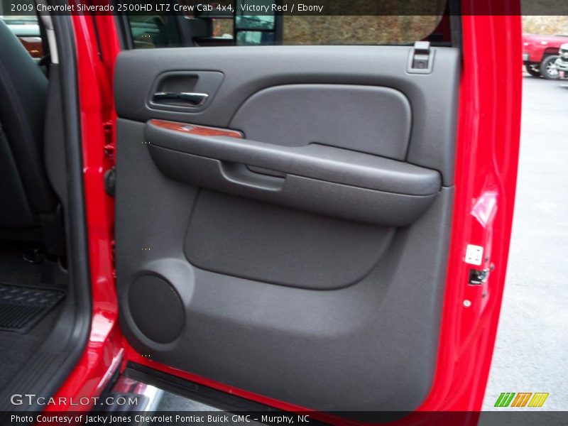 Victory Red / Ebony 2009 Chevrolet Silverado 2500HD LTZ Crew Cab 4x4