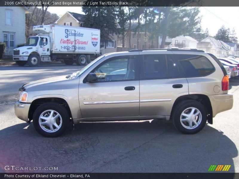 Sand Beige Metallic / Light Tan/Ebony Black 2006 GMC Envoy SLE 4x4