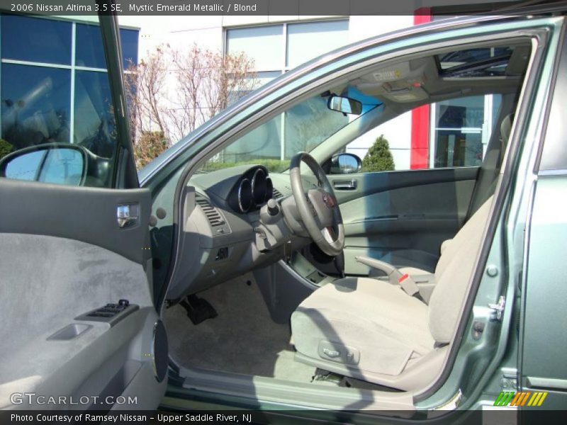 Mystic Emerald Metallic / Blond 2006 Nissan Altima 3.5 SE