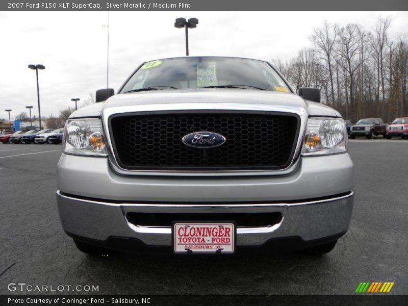 Silver Metallic / Medium Flint 2007 Ford F150 XLT SuperCab