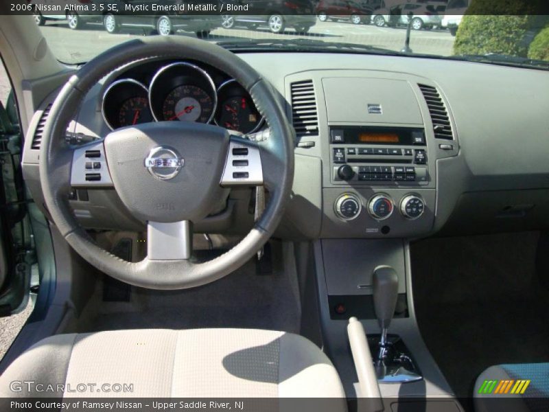 Mystic Emerald Metallic / Blond 2006 Nissan Altima 3.5 SE