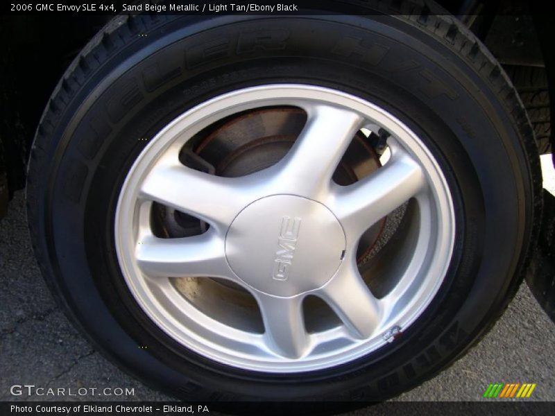 Sand Beige Metallic / Light Tan/Ebony Black 2006 GMC Envoy SLE 4x4
