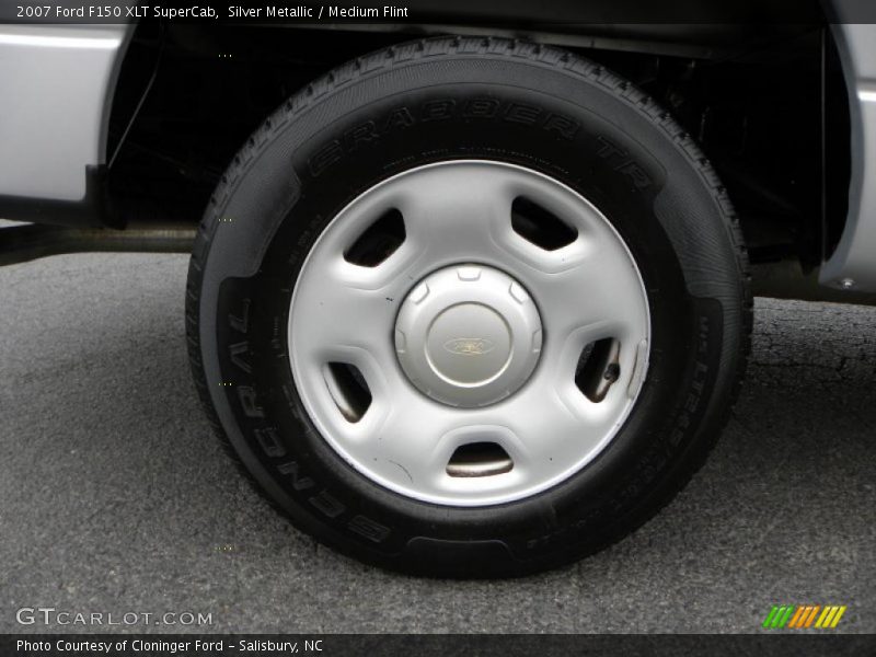 Silver Metallic / Medium Flint 2007 Ford F150 XLT SuperCab