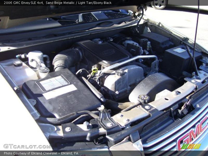 Sand Beige Metallic / Light Tan/Ebony Black 2006 GMC Envoy SLE 4x4