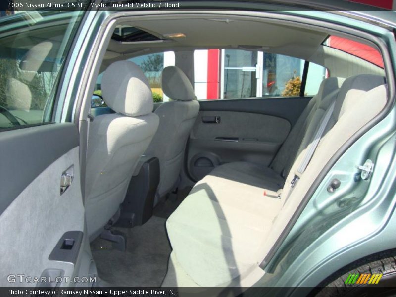 Mystic Emerald Metallic / Blond 2006 Nissan Altima 3.5 SE