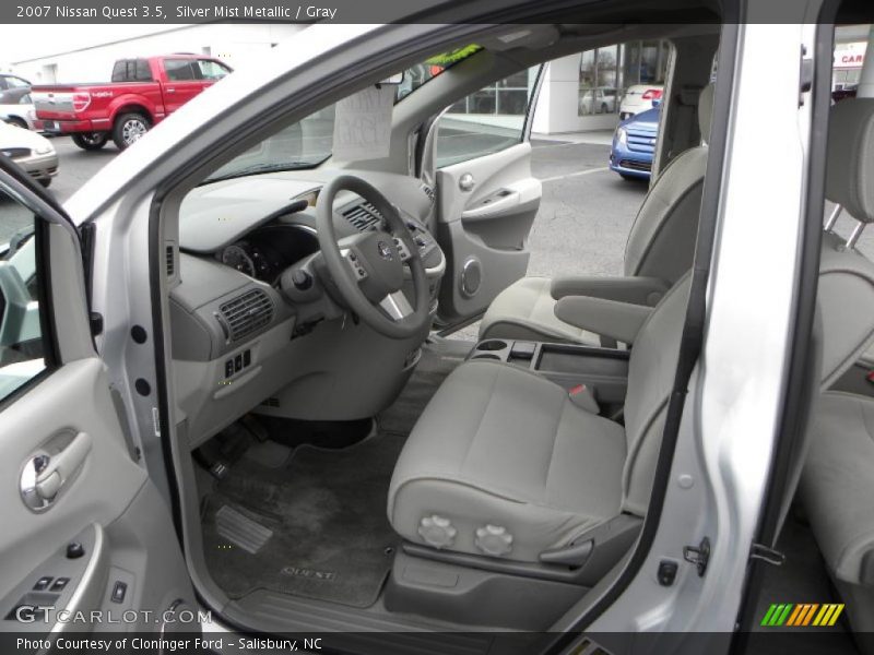 Silver Mist Metallic / Gray 2007 Nissan Quest 3.5